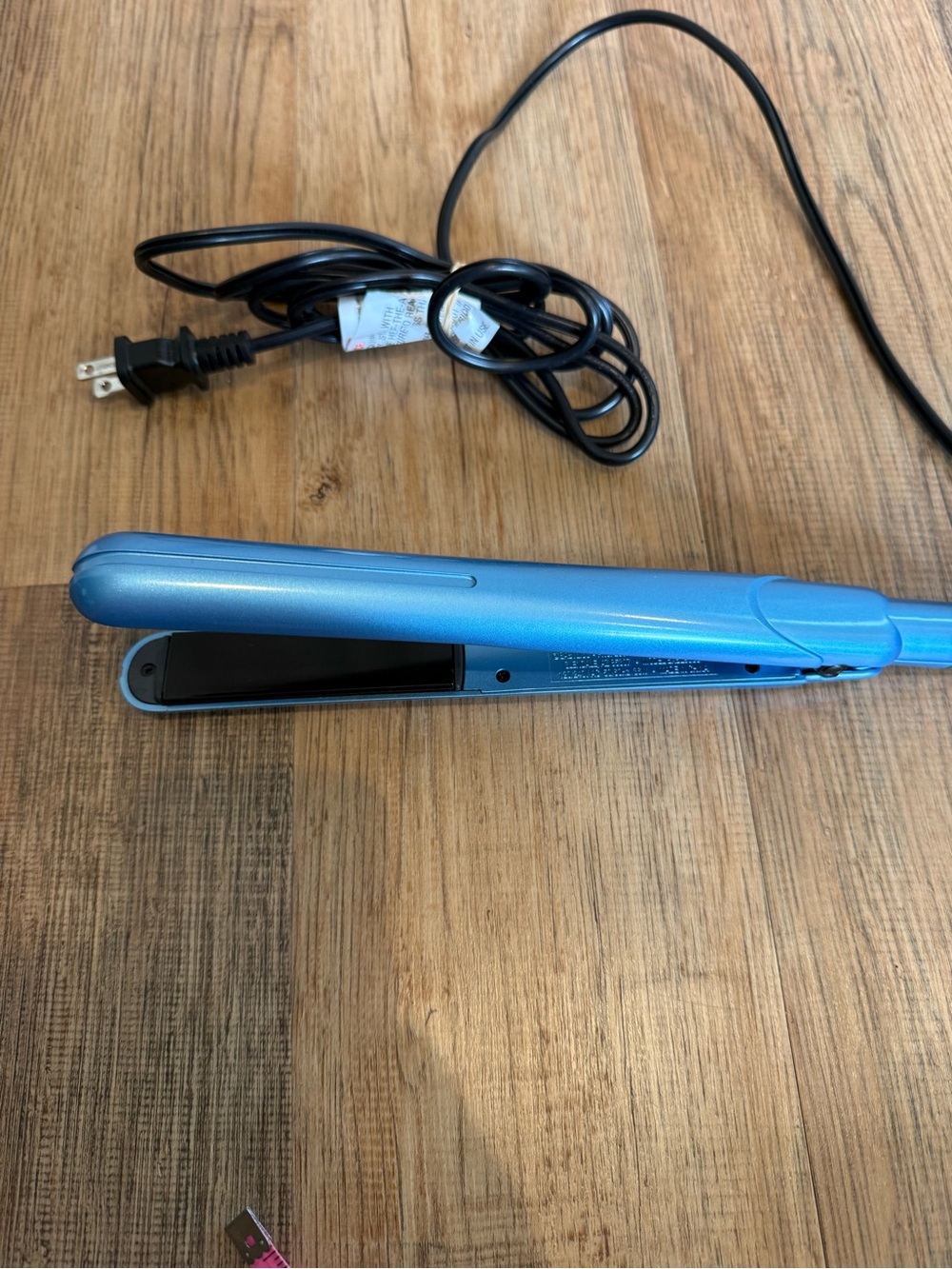 BaBylissPRO Metallic Blue Ceramic Flat Iron Hair Straightener - Picture 6 of 12